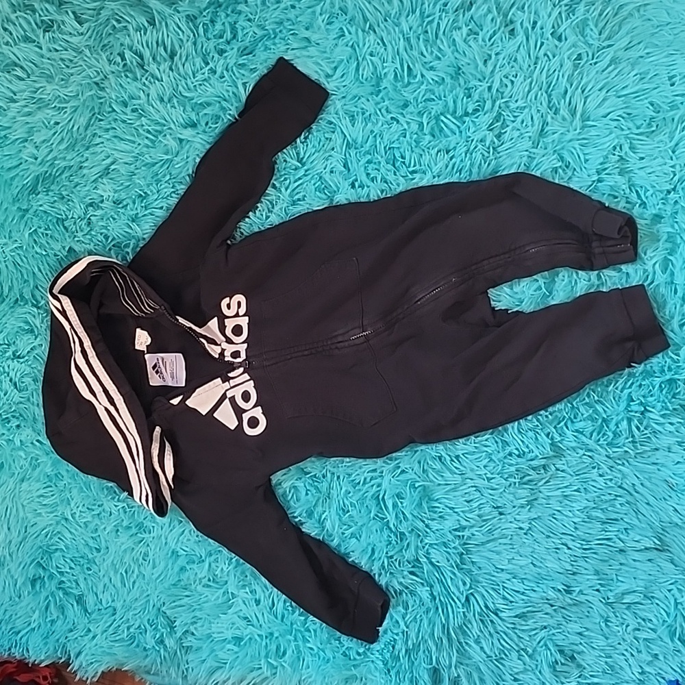 12m Adidas zip up outfit